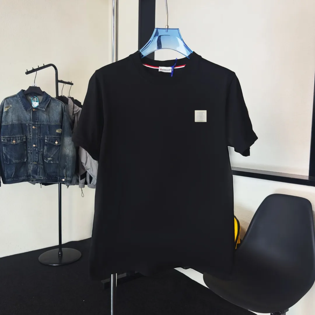 P80💰《Moncler~ 》2025New Arrival Quality T , Versatile Quality ！ ‼ 32 250G ‼ ， ， ， ， T 🤪 Sizes：S-M-L-XL-2XL ：Black，White， Same Style